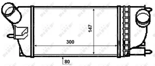 NRF Charge Air Cooler (30478)