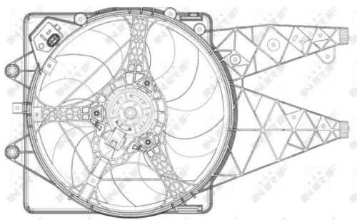 NRF Fan, engine cooling (47203)
