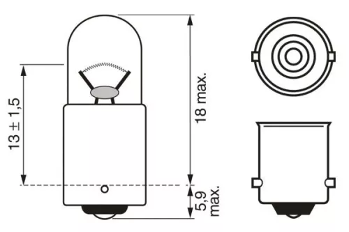 BOSCH Bulb (1 987 302 212)