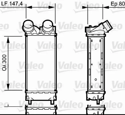 VALEO Charge Air Cooler (818837)