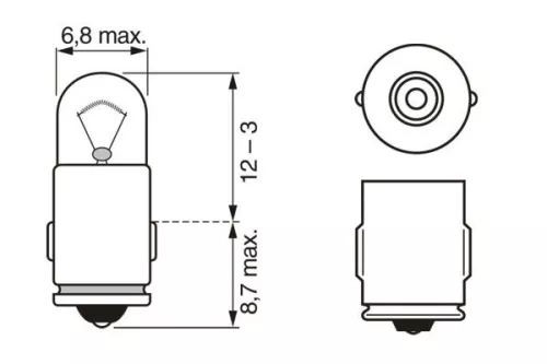 BOSCH Bulb (1 987 302 224)