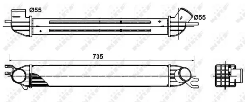 NRF Charge Air Cooler (30303)