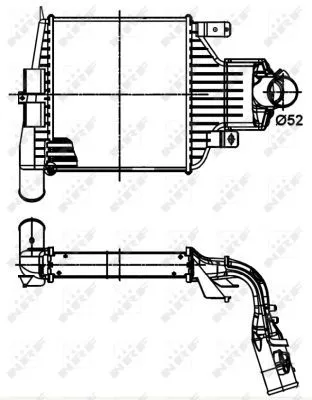 NRF Charge Air Cooler (30301)