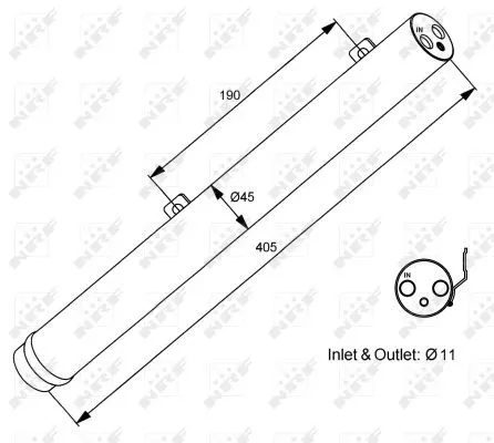 NRF Dryer, air conditioning (33353)