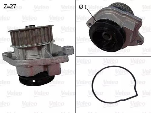VALEO Water Pump, engine cooling (506577)