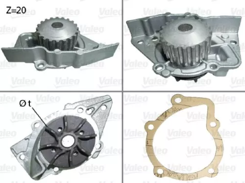VALEO Water Pump, engine cooling (506117)
