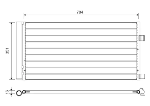 Condenser, air conditioning