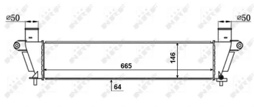 NRF Charge Air Cooler (30367)