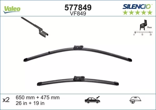 VALEO Wiper Blade (577849)