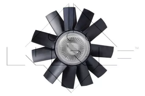 Clutch, radiator fan