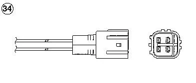 NTK Oxygen Sensor (1356)