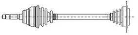 METELLI Drive Shaft (17-0424)