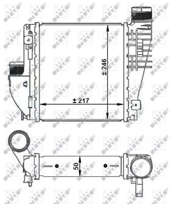 NRF Charge Air Cooler (30924)