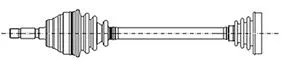 METELLI Drive Shaft (17-0648)