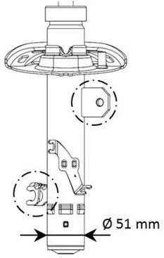 KYB Shock Absorber (339795)