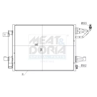 Condenser, air conditioning