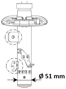KYB Shock Absorber (3348013)
