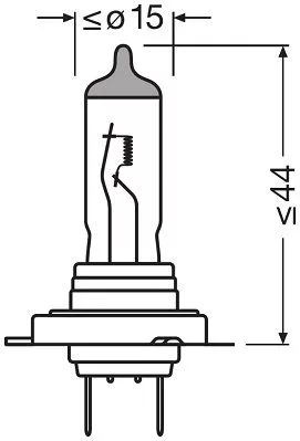 OSRAM Bulb, cornering light (64180L)