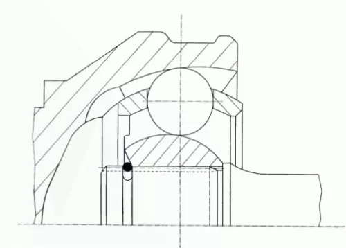 LÖBRO Joint Kit, drive shaft (304603)
