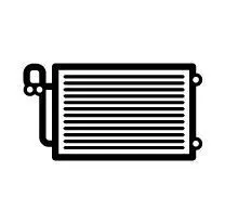 NRF Condenser, air conditioning (350483)