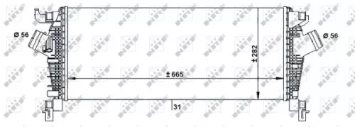 NRF Charge Air Cooler (30933)