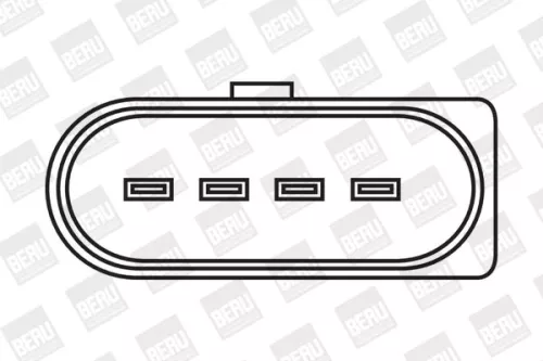 BorgWarner (BERU) Ignition Coil (ZSE059)