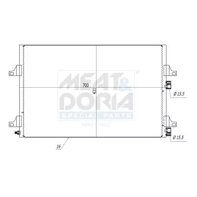 Condenser, air conditioning