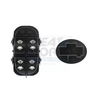 Switch, window regulator