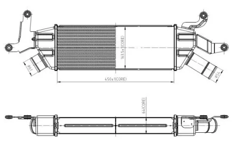 NRF Charge Air Cooler (309042)