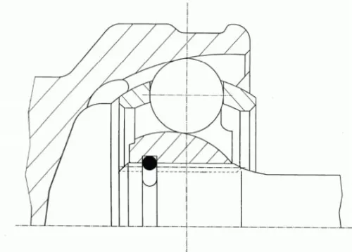 LÖBRO Joint Kit, drive shaft (305860)