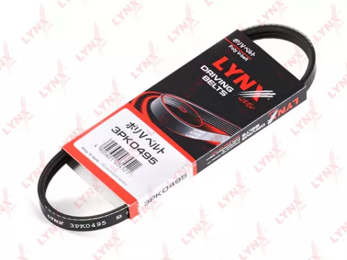 LYNXAUTO Poly V-Belt (3PK0495)