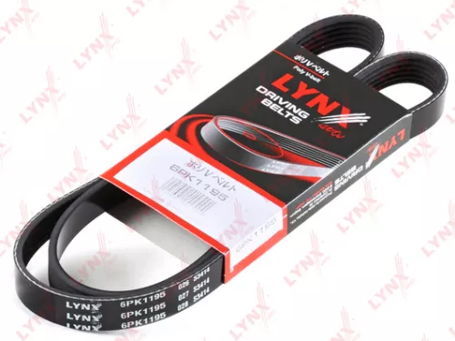 LYNXAUTO V-ribbed Belt (6PK1195)