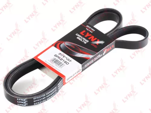 LYNXAUTO V-ribbed Belt (6PK2160)