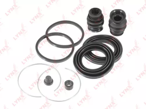 LYNXAUTO Brake caliper repair kit, front (d43 mm, Akebono) (BC-0220)