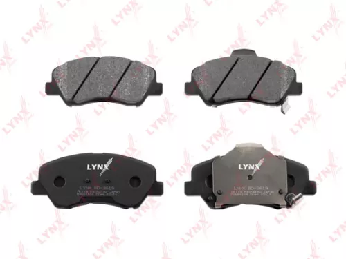 LYNXAUTO Disc brake pads, front (BD-3619)