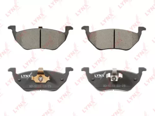 Disc brake pads, rear