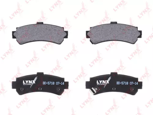LYNXAUTO Disc brake pads, rear (BD-5718)