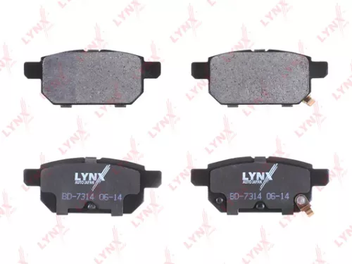LYNXAUTO Disc brake pads, rear (BD-7314)