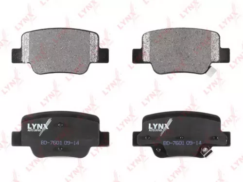 LYNXAUTO Disc brake pads, rear (BD-7601)