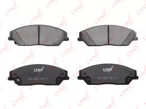 LYNXAUTO Disc brake pads, front (BD-7607)