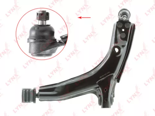 Control arm, front, lower, left