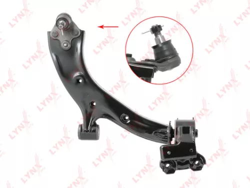 Control arm, front, lower, right