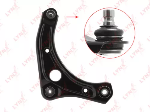 Control arm, front, lower, right