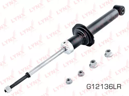 Shock absorber rear, gas