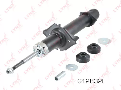 Shock absorber gas, front, left