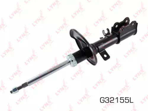 Shock absorber strut gas, left, front