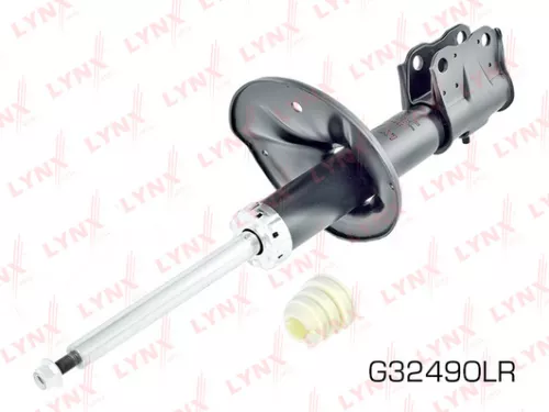 Shock absorber strut, gas, front