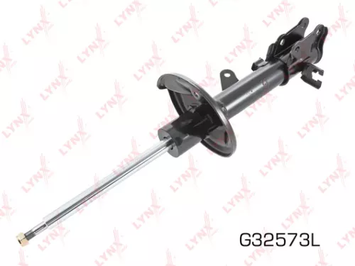 Shock absorber strut gas, left, rear