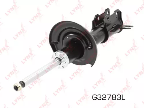 Shock absorber strut gas, left, front