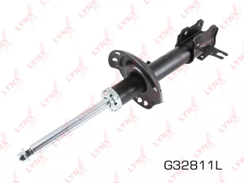 Shock absorber strut gas, left, front